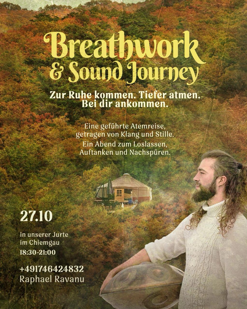 Breathwork & Soundjourney mit Raphael<