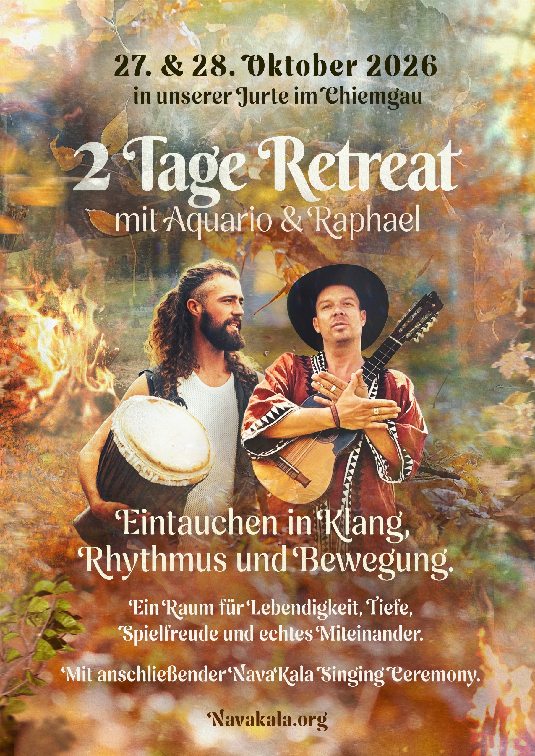 2 Tage Retreat mit Aquario & Raphael